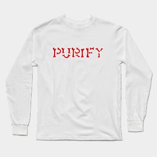 PURIFY Long Sleeve T-Shirt